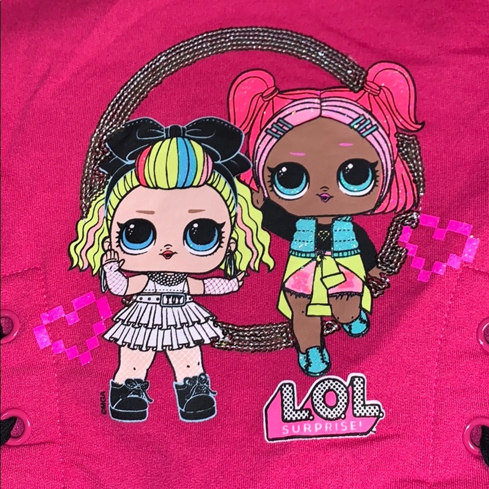 Girls LOL Surprise Graphic Sweatshirt XS